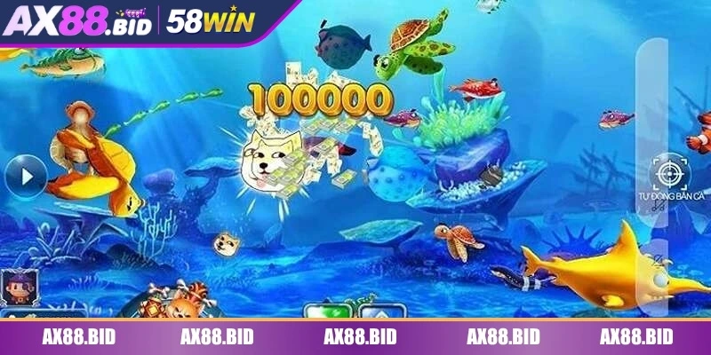 Bắn cá AX88 cập nhật game mới liên tục