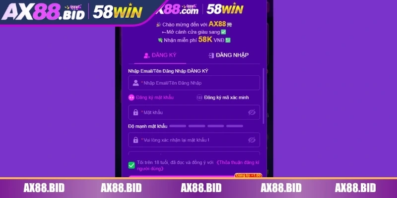 3 bước đăng ký đơn giản